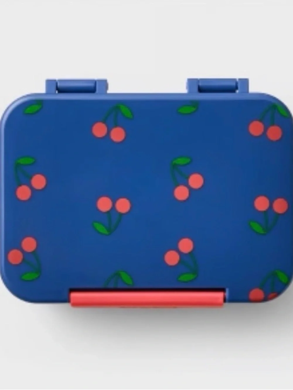 NEW Kids Blue Cherry Print Bento Box